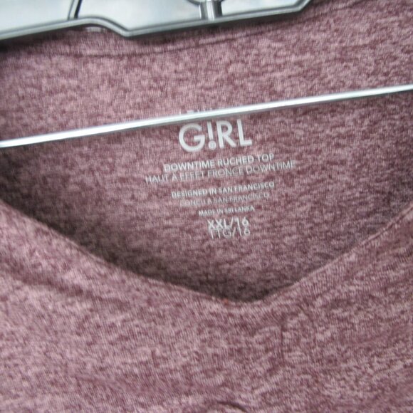 Like New - Athleta Girl Downtime Ruched Long Sleeve Top - Picture 5 of 8